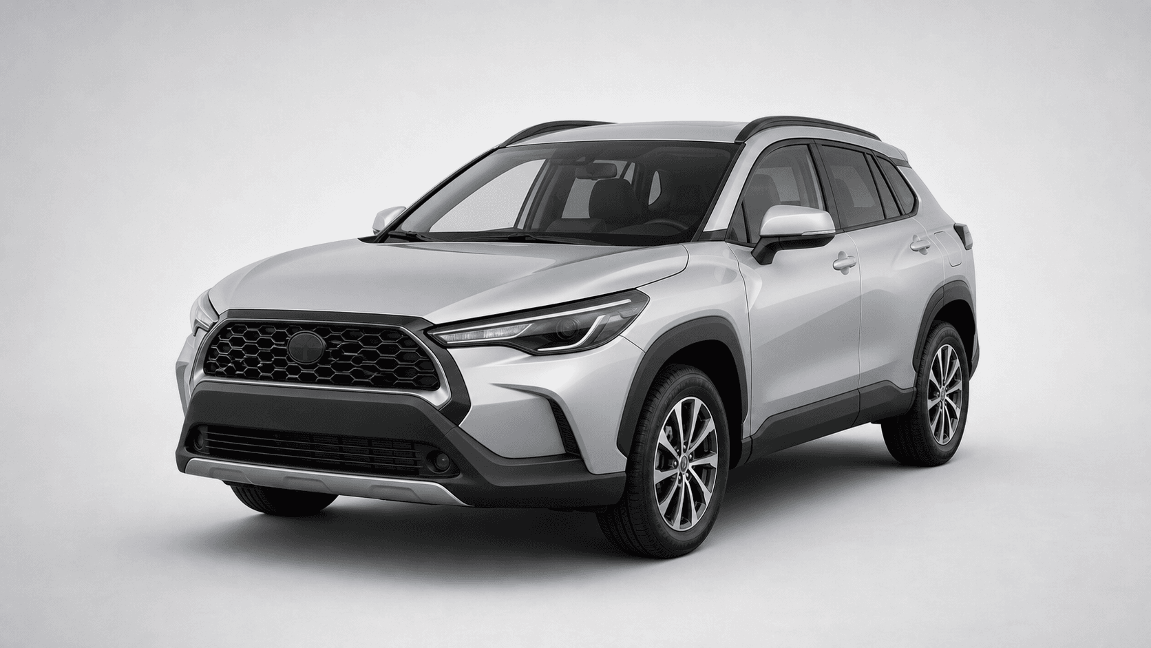 SUV plateada